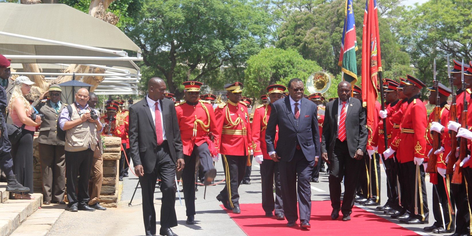 OFFICIAL OPENING OF PARLIAMENT 2023 Namibian Parliament