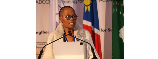 Vice-Chairperson of SADCOPAC, Hon. Alice Nomvula Ponco.